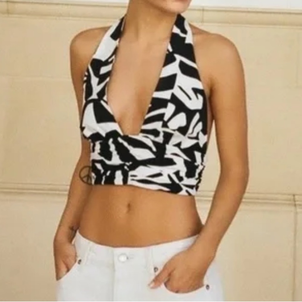 Zara Halter-top